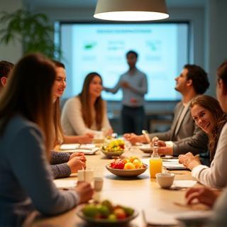 Session de bien-être nutritionnel en entreprise à Lyon
