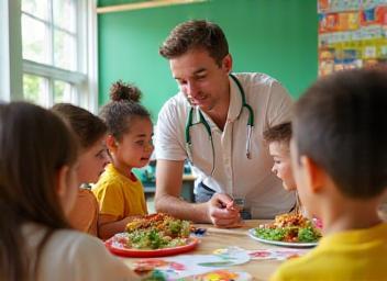 Atelier nutrition en milieu scolaire à Lyon